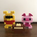 くまのプーさんレゴの作り方(簡単)