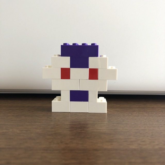 レゴで作ったドラゴンボールのフリーザ完成作品