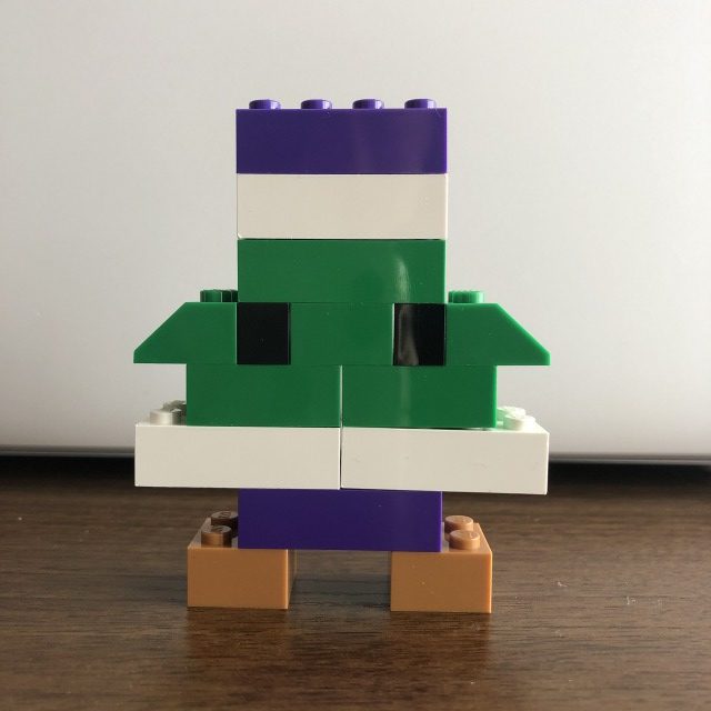レゴで作ったドラゴンボールのピッコロ完成作品