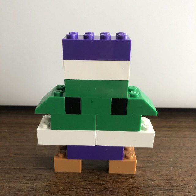 レゴで作ったドラゴンボールのピッコロ完成作品