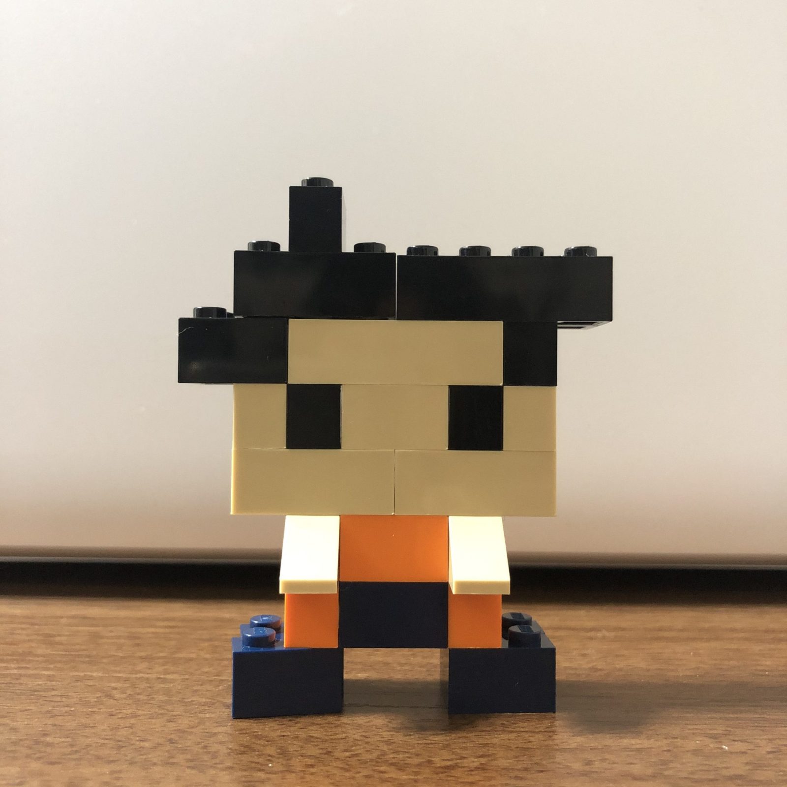 レゴで作ったドラゴンボールの孫悟空の完成作品