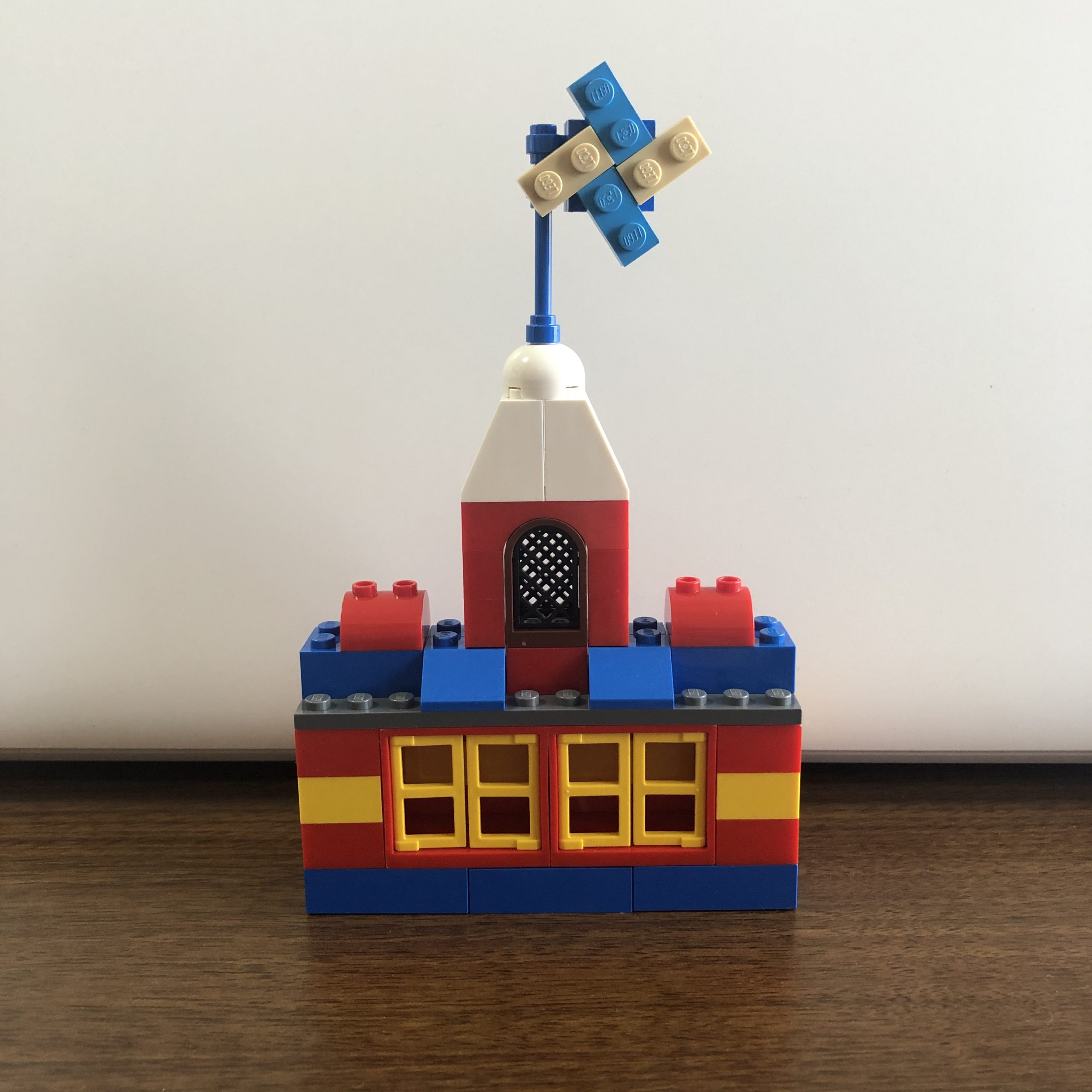 レゴクラシック10698で作ったお城の完成作品