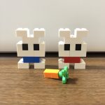 うさぎレゴ作り方(簡単)
