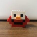 エルモ(セサミストリート)レゴ作り方(簡単)