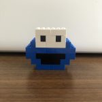 クッキーモンスター(セサミストリート)レゴ作り方(簡単)