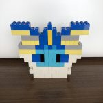 シャワーズ風レゴ作り方(簡単)ドット絵